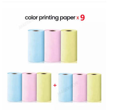 Portable Mini Thermal Label Printer Home Photo Printer Student Wrong Question Printer Bluetooth-compatible Mini Label Printer Price Tag Main Image
