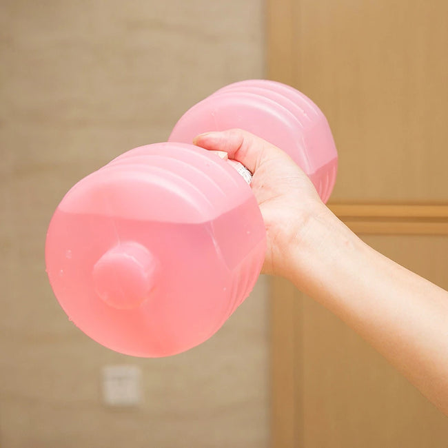 Body Building Water Dumbbell Weight Dumbbells Slimming Fitness Gym Equipment Yoga for Training Sport Plastic Bottle Exercise Main Image