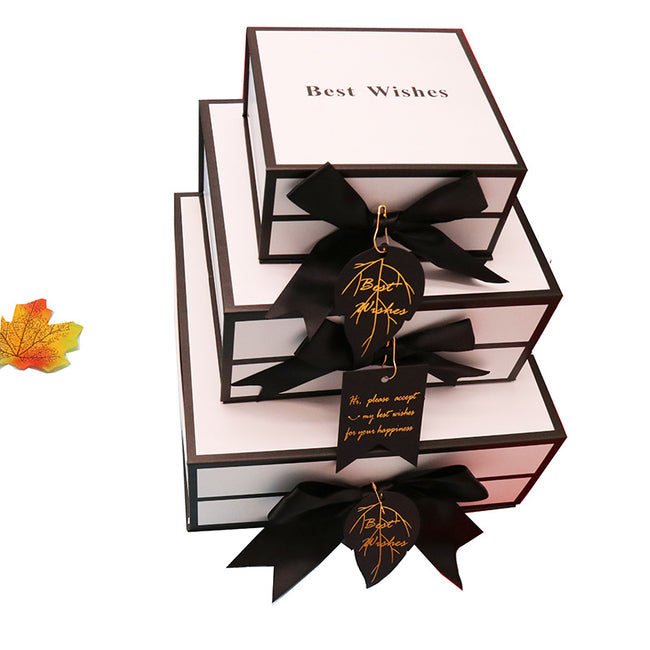 Clamshell Gift Box Lipstick Cosmetics White Packaging Box Square Gift Box Main Image