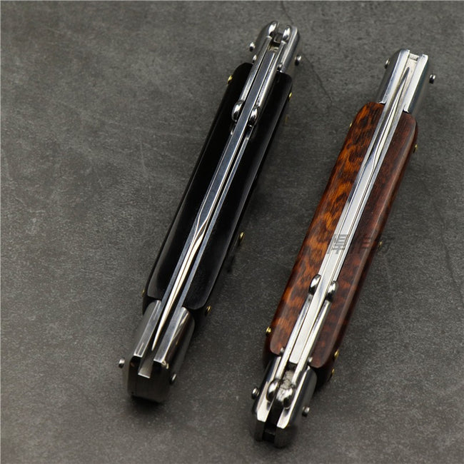 Camping Outdoor Damascus Folding Knife Main Image