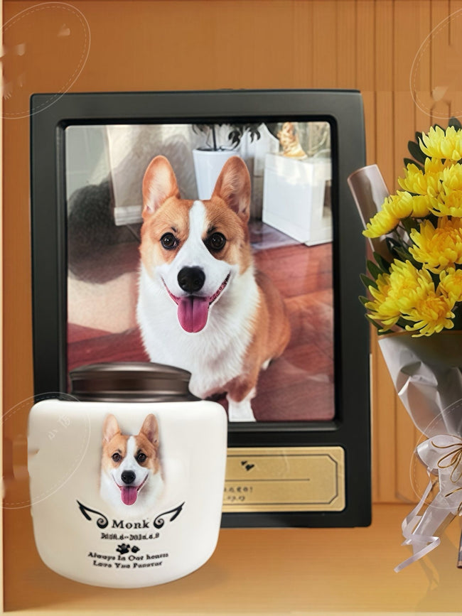 Cute Ustomizable Pet Urn For Ashes Main Image