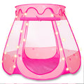 Pop Up Princess Tent with Star LightsBall Pit for 1 2 3 Year Old Girl Birthday GiftPrincess Toys for Toddlers 1-3 with Carrying Bag Play Tent for Kids Indoor|Outdoor (50 Balls not Included)