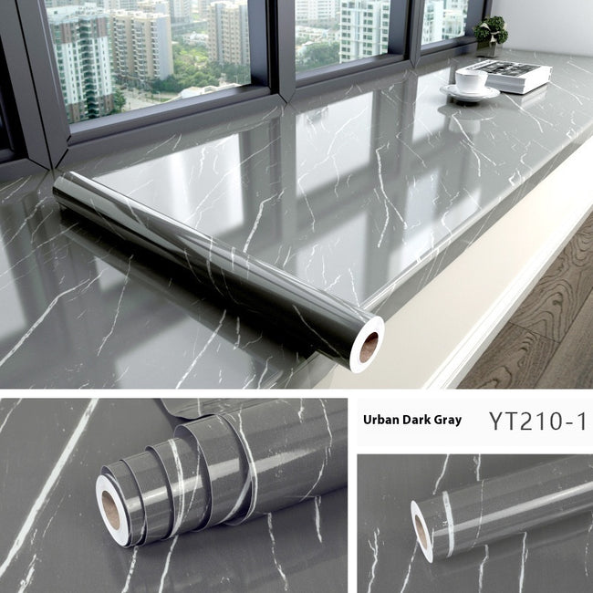 Home Fashion Kitchen Waterproof Marble Sticker Main Image