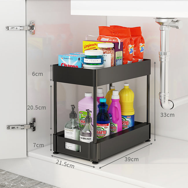 Home Fashion Kitchen Under Sink Shelf Main Image