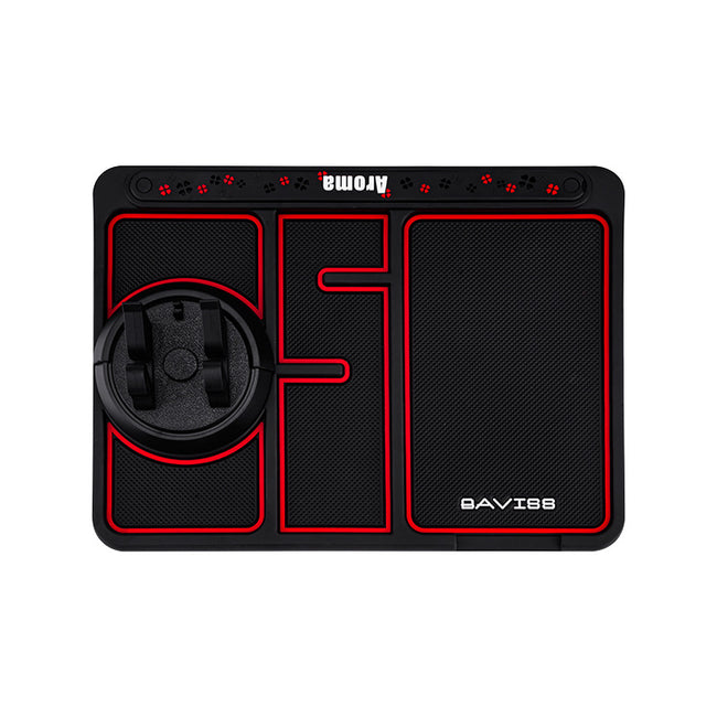Non-Slip Car Phone Pad For 4-in-1 Car Parking Number Card Anti-Slip Mat Auto Phone Holder Sticky Anti Slide Dash Phone Mount Main Image