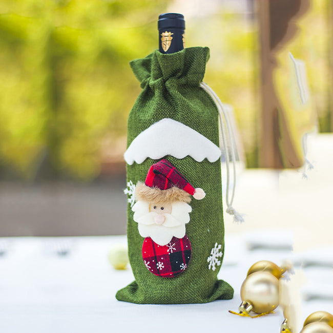 Christmas Decorations Christmas Wine Bottle Socks Main Image
