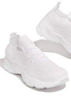 Womens Running Trainers Ladies Sneakers Slip On Walking Gym Comfy Fashion Shoes
