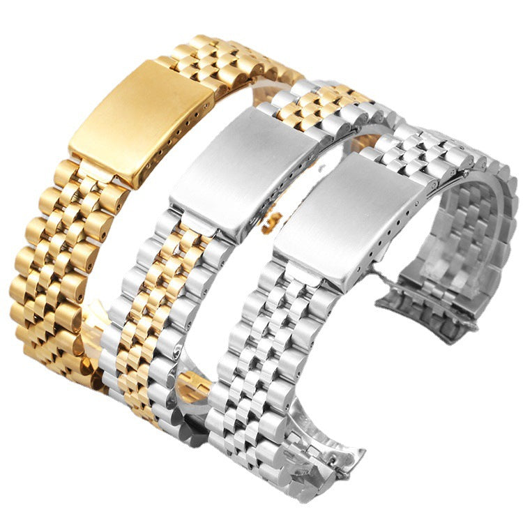 Rolex Datejust Five-Link Stainless Steel Watch Band 19-21mm