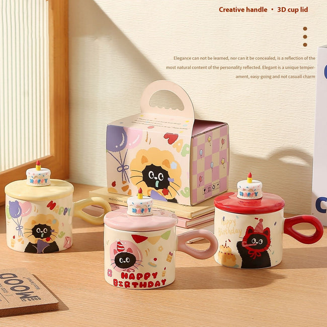 Gift Box With Hand Gift Birthday Gift Breakfast Cup Main Image
